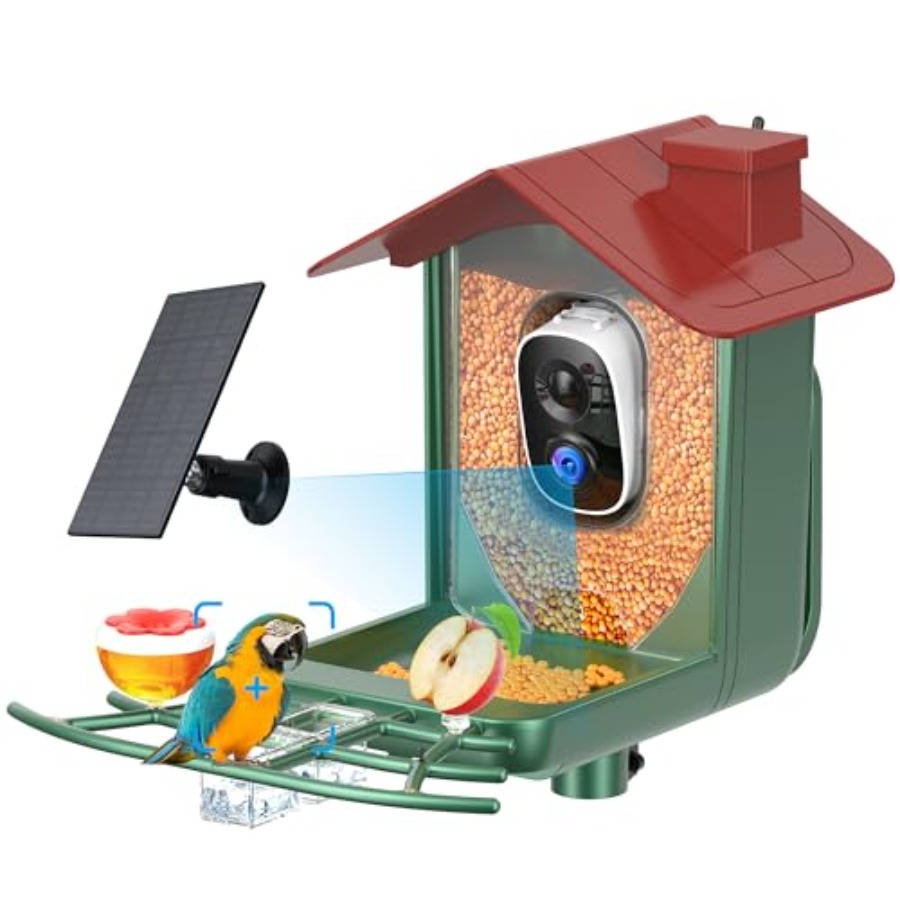 Smart Garden Ai - Smart Bird Feeder with Camera Outdoor: