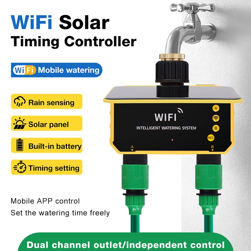 Smart Garden Water - Garden WiFi Water Timer 2 Zones