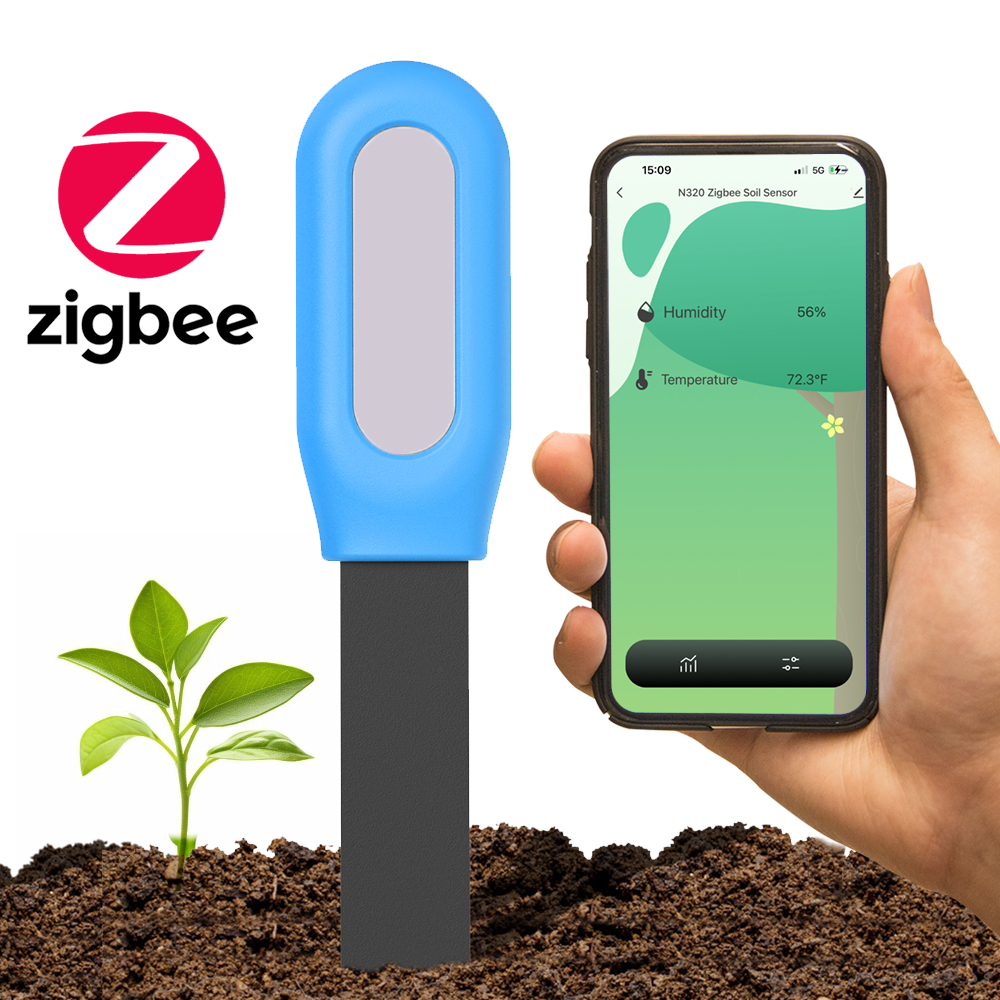 Smart Garden In Home - 1PCS Tuya Zigbee Soil Sensor Humidity