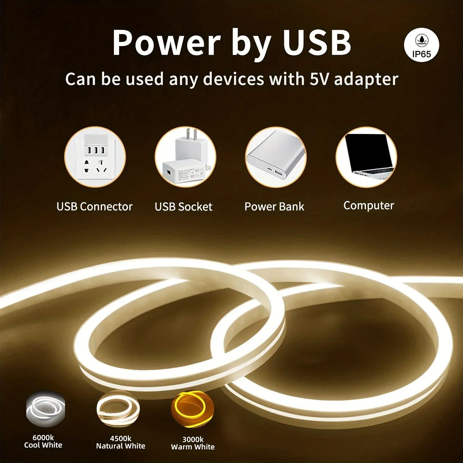USB LED Neon Strip Light with  - Smart Garden Rooms recensione e prezzo