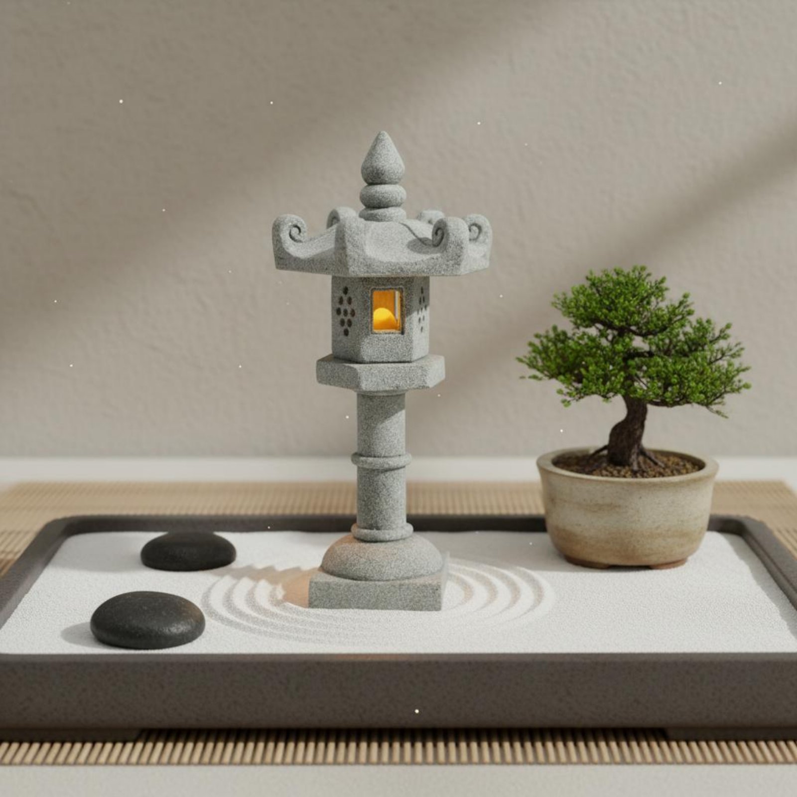 Miniature Stone Lantern Antiqu - Smart Garden In Home recensione e prezzo