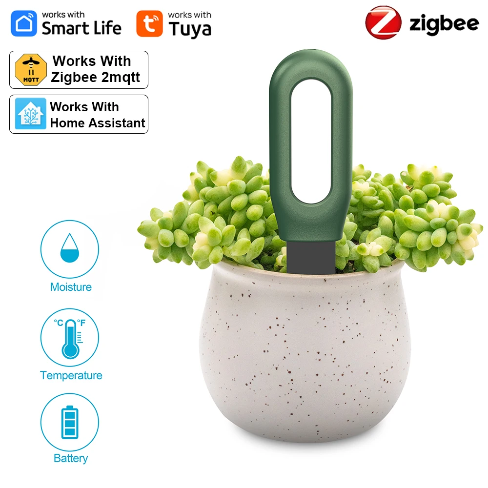 Haozee Tuya Zigbee Soil Sensor - Smart Garden Home Assistant recensione e prezzo