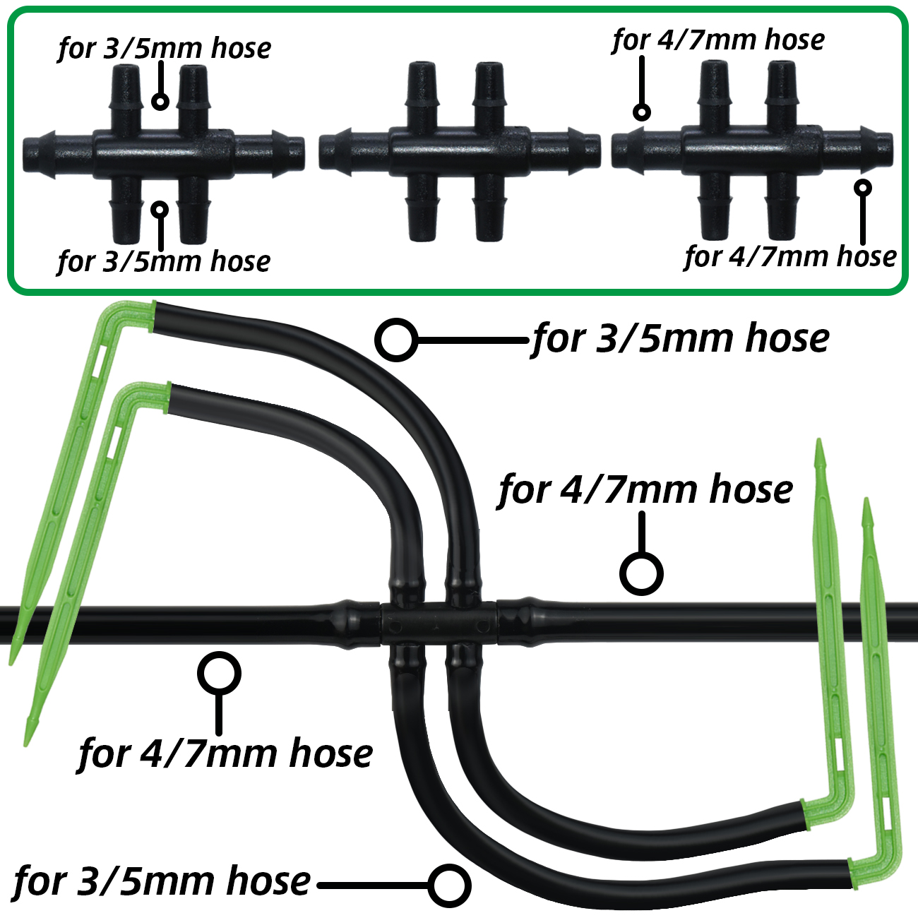 KESLA Garden 4/7mm to 3/5mm Ho - Smart Garden Project recensione e prezzo