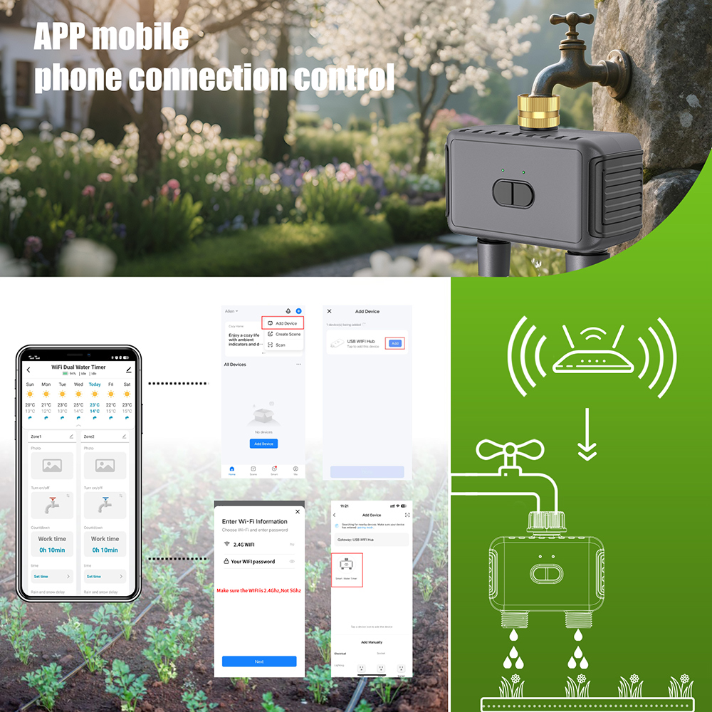 Wifi Automatic Water Timer Dua - Smart Garden Iot recensione e prezzo