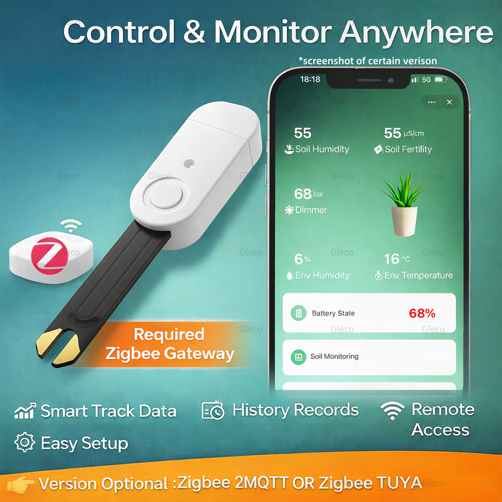 Zigbee Temperature Humidity Mo - Smart Garden Sensors recensione e prezzo