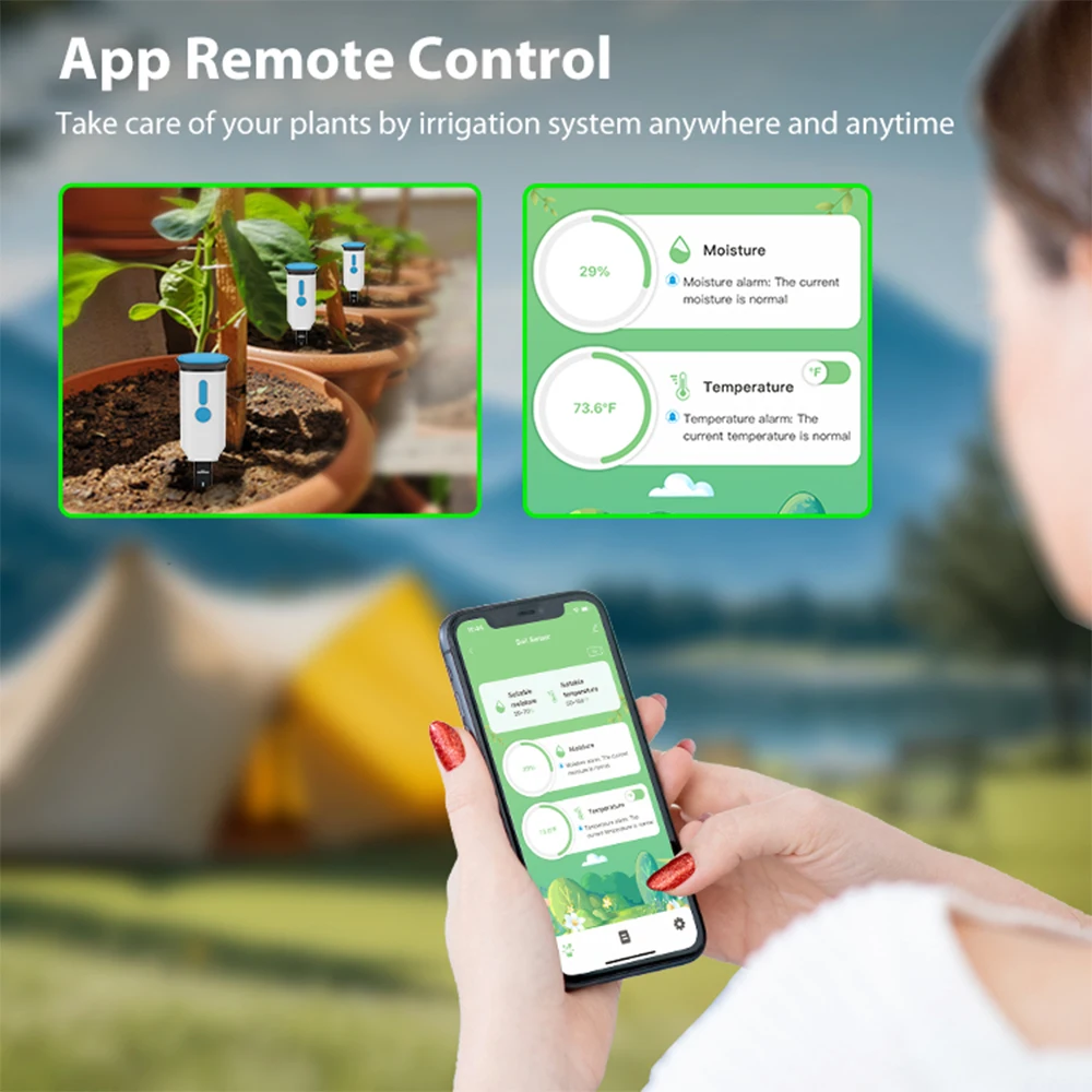 Haozee Tuya Smart WiFi Soil Mo - Smart Garden Sensors recensione e prezzo