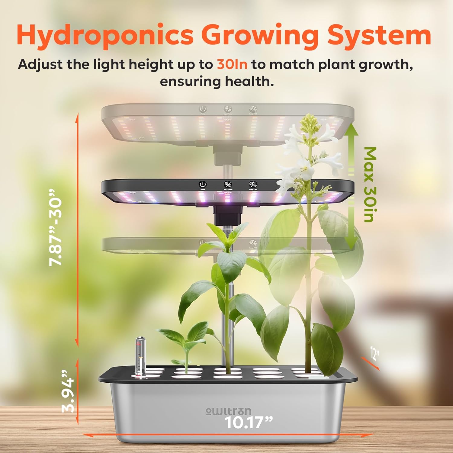 15-Pod Smart Hydroponics Growi - Smart Garden Water recensione e prezzo