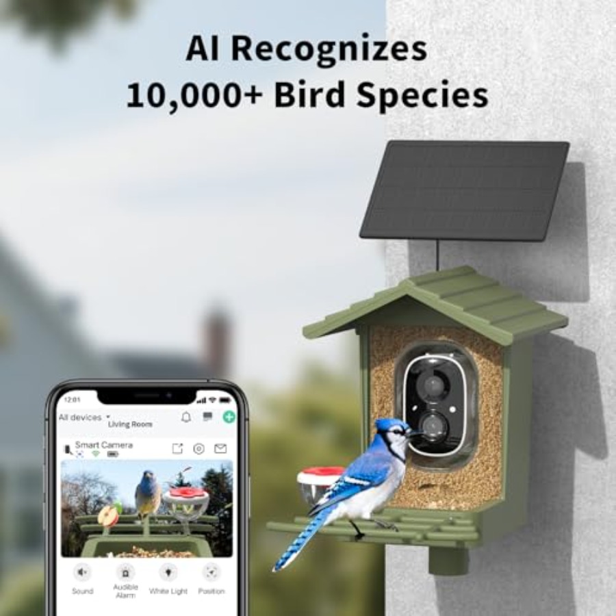 Outdoor garden birdwatching sm - Smart Garden Ai recensione e prezzo