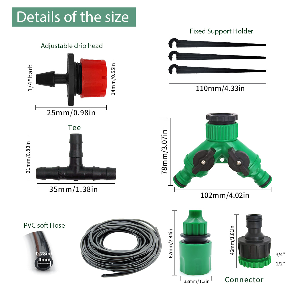 Greenhouse 15M-30M DIY Drip Ir - Smart Garden Project recensione e prezzo