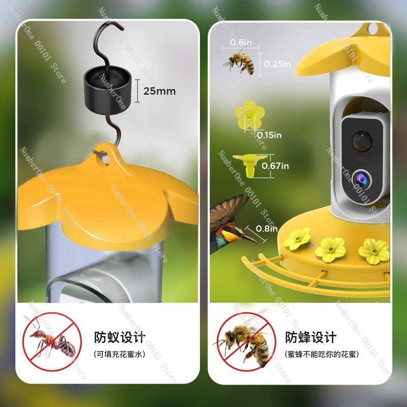 Smart Bird Feeder with Solar C - Smart Garden Ai recensione e prezzo