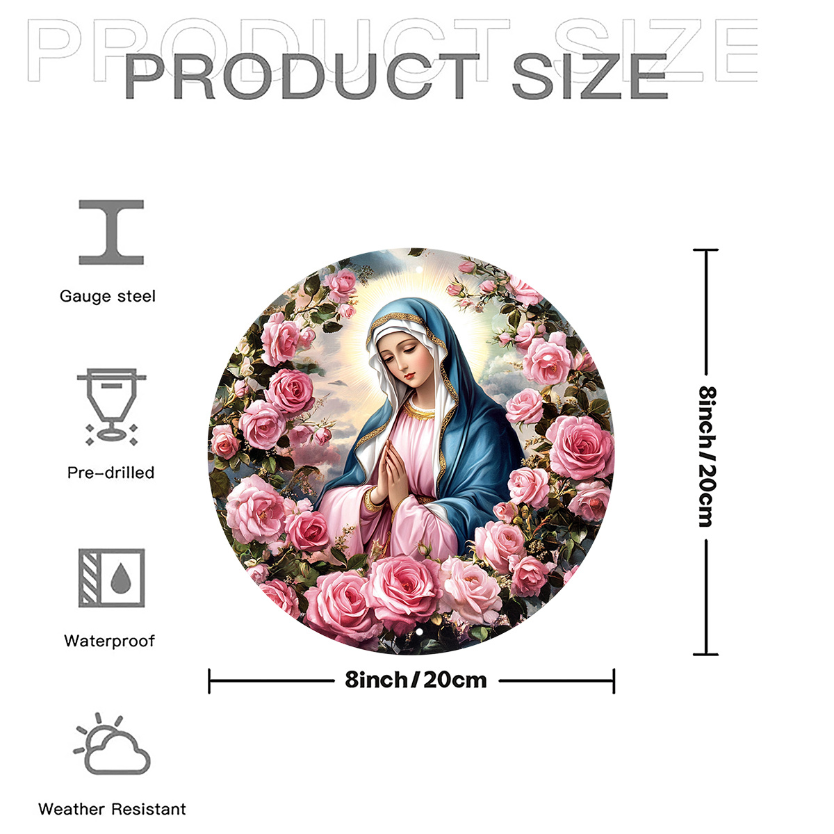 Virgin Mary Vintage Aluminum R - Smart Garden In Home recensione e prezzo