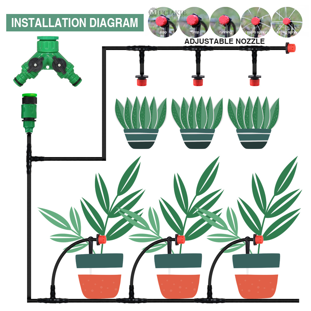 50-5M 1/4'' Hose Adjustable Dr - Smart Garden Project recensione e prezzo