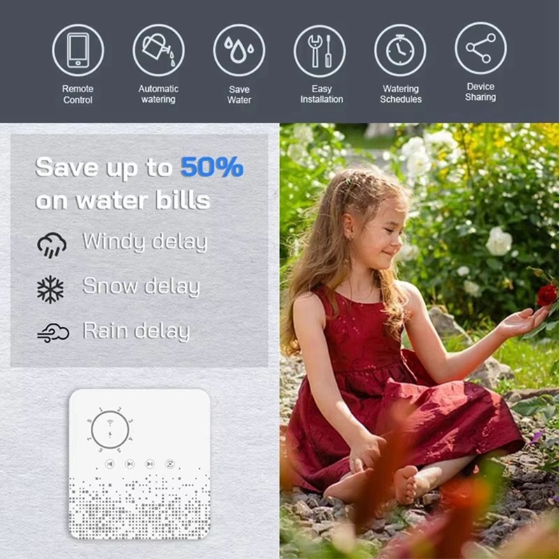 Tuya WiFi Smart Sprinkler Cont - Smart Garden In Home recensione e prezzo