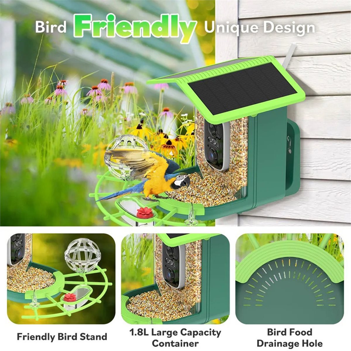 ABPP Smart Bird Feeder Camera  - Smart Garden Ai recensione e prezzo
