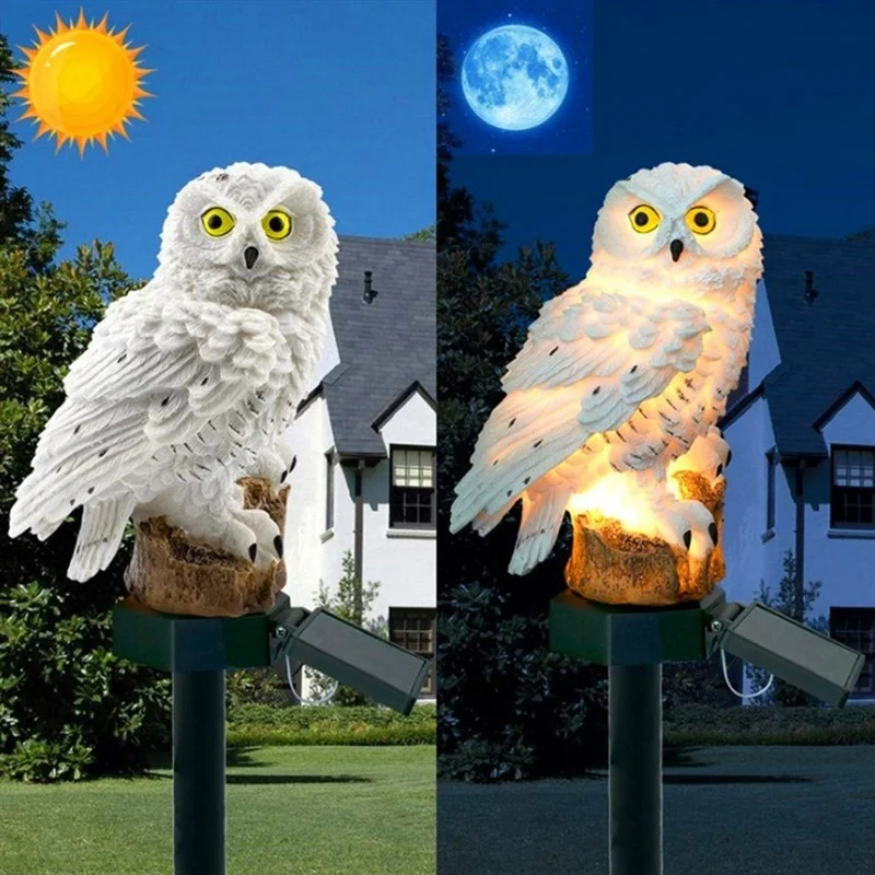 Solar Owl Statue Garden Light  - Smart Garden In Home recensione e prezzo