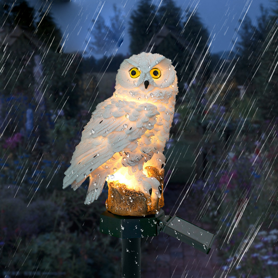 Solar Owl Statue Garden Light  - Smart Garden In Home recensione e prezzo