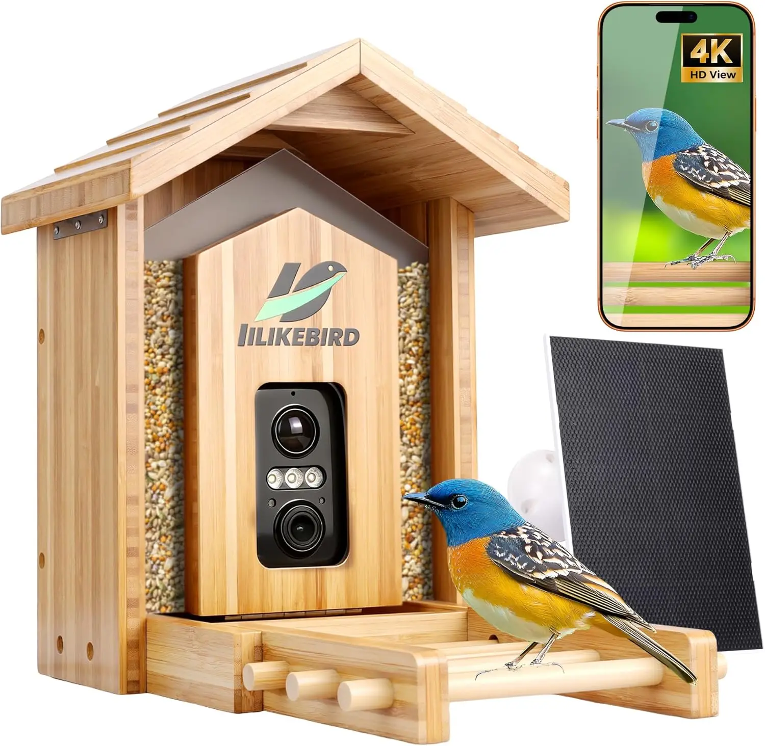 Smart Bird Feeder 4K Camera AI - Smart Garden Ai recensione e prezzo