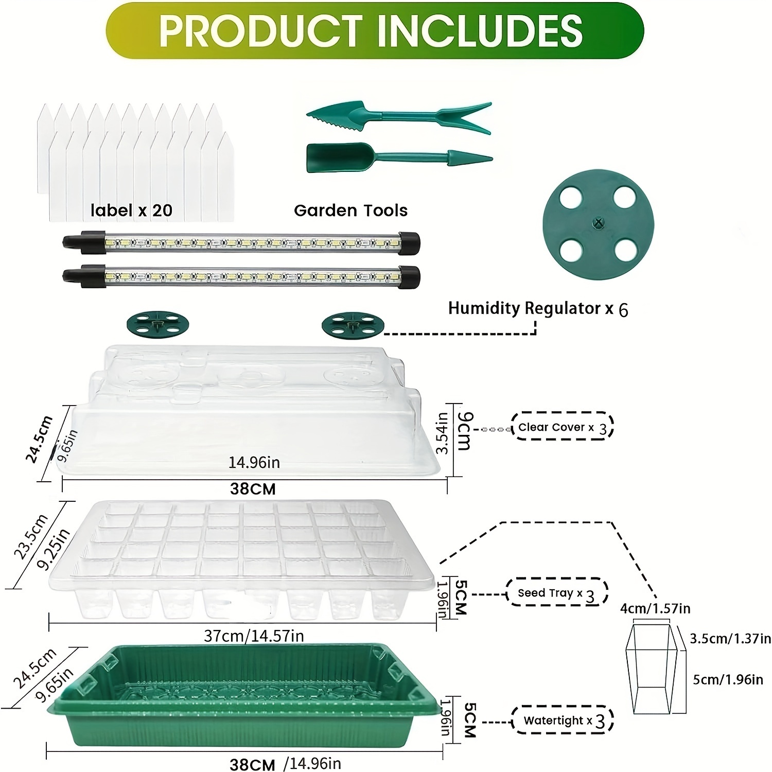 Seed Starter Trays With High D - Smart Garden In Home recensione e prezzo