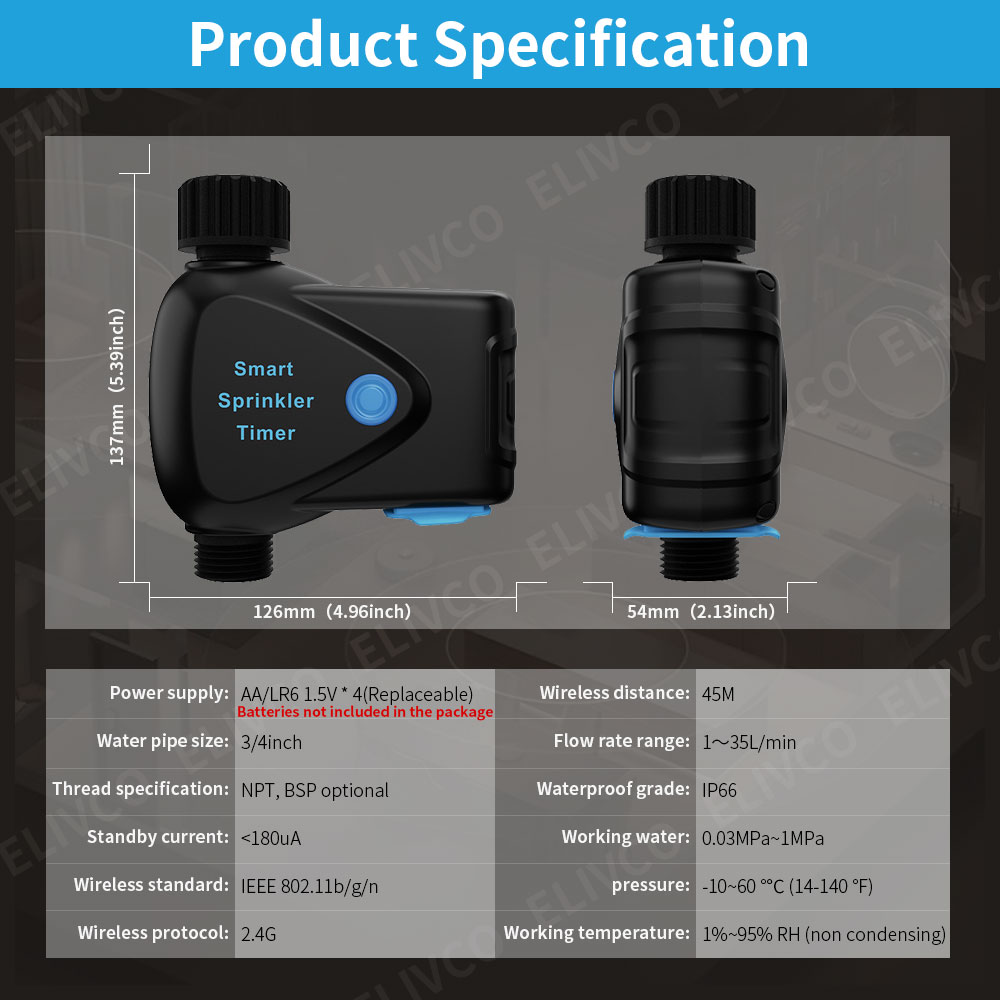 Tuya WiFi Smart Water Device w - Smart Garden Water recensione e prezzo