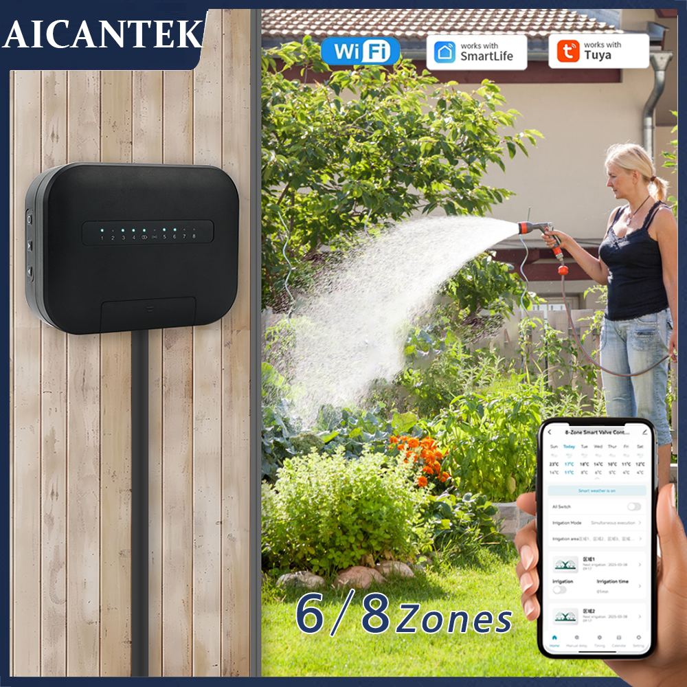 8 Zones Wifi Tuya Smart Garden - Smart Garden Water recensione e prezzo