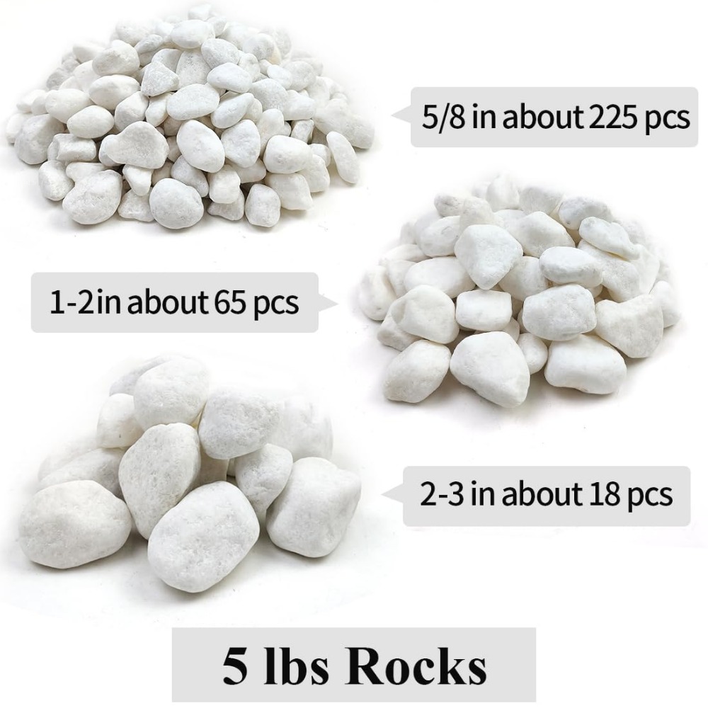 1-2 Inch White Pebbles for Ind - Smart Garden In Home recensione e prezzo