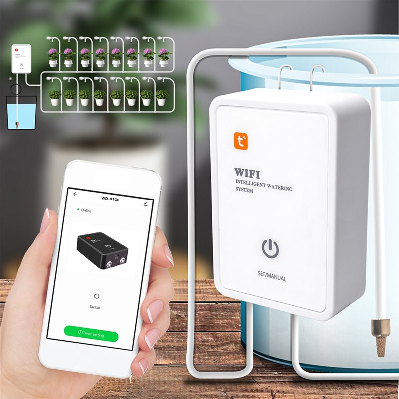 ABMR-Tuya Smart Wifi Garden Co - Smart Garden Water recensione e prezzo