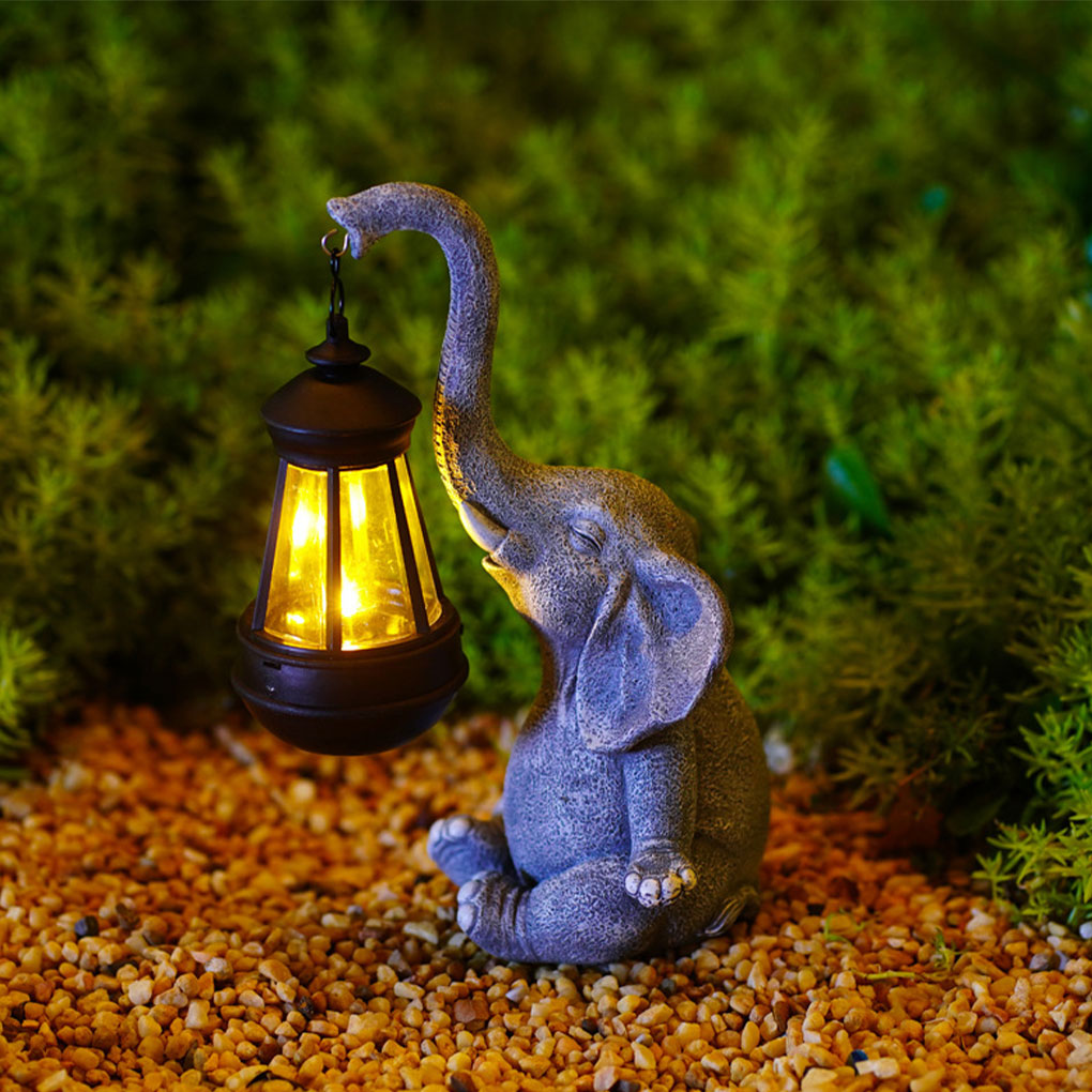 Resin Elephant Statue Ornament - Smart Garden In Home recensione e prezzo