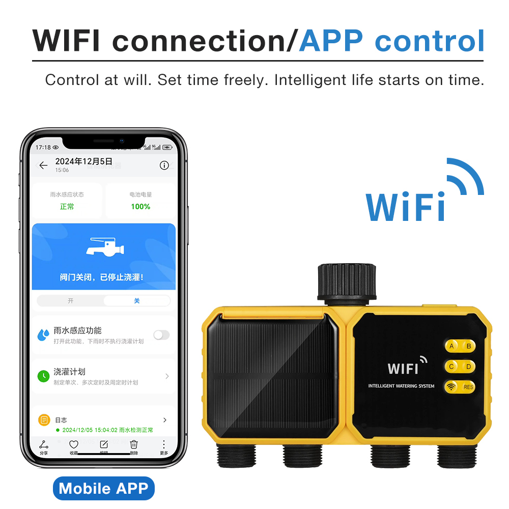 WiFi Solar Irrigation Timer 1/ - Smart Garden Iot recensione e prezzo