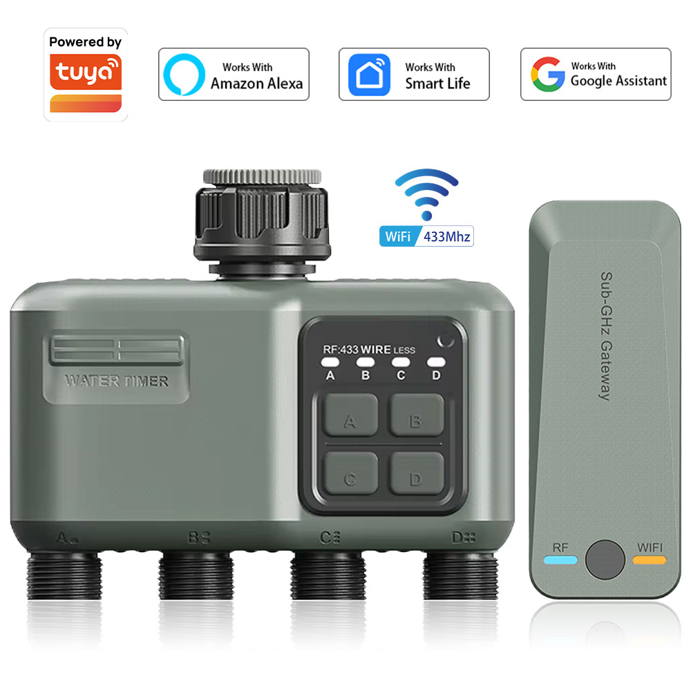 4 Outlet Programmable Water Ti - Smart Garden Project recensione e prezzo