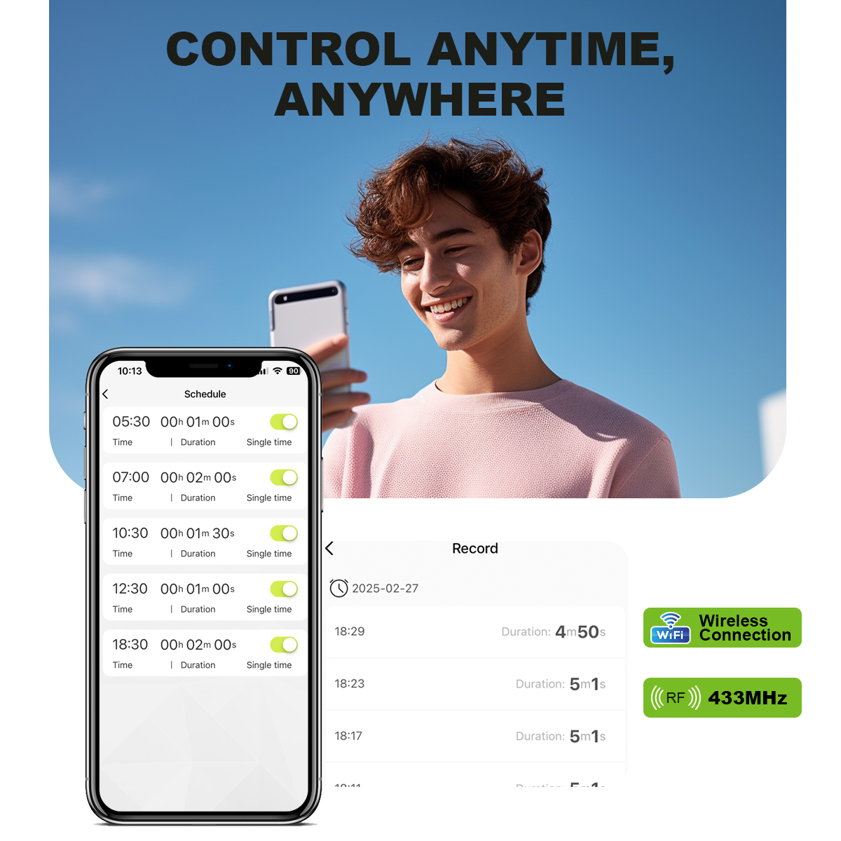 4 Outlet Programmable Water Ti - Smart Garden Project recensione e prezzo