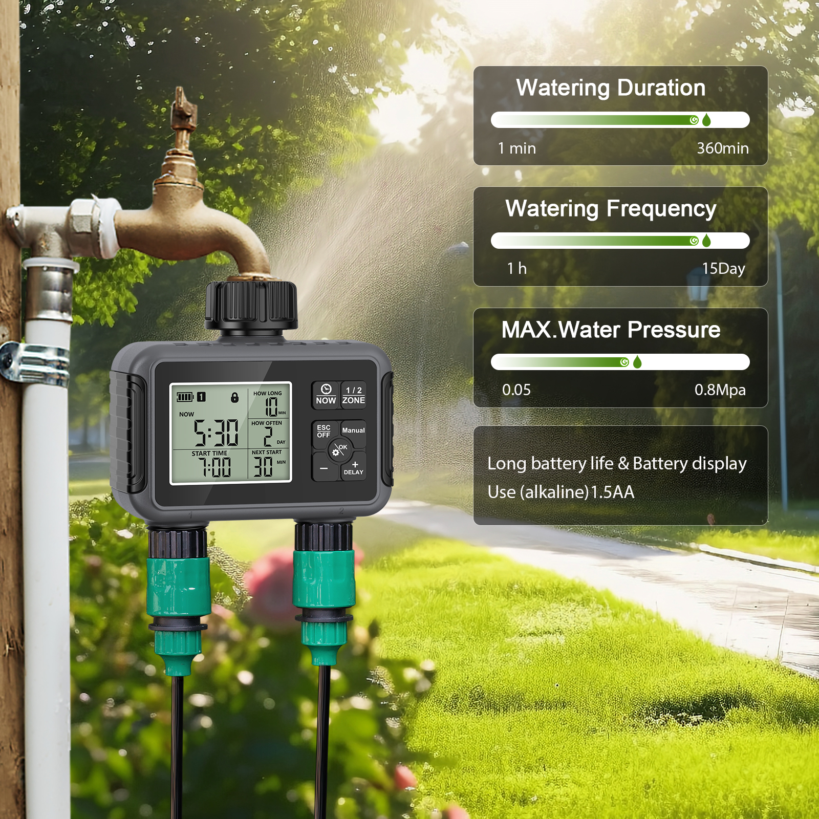 Dual Zone Independent Smart LC - Smart Garden Iot recensione e prezzo