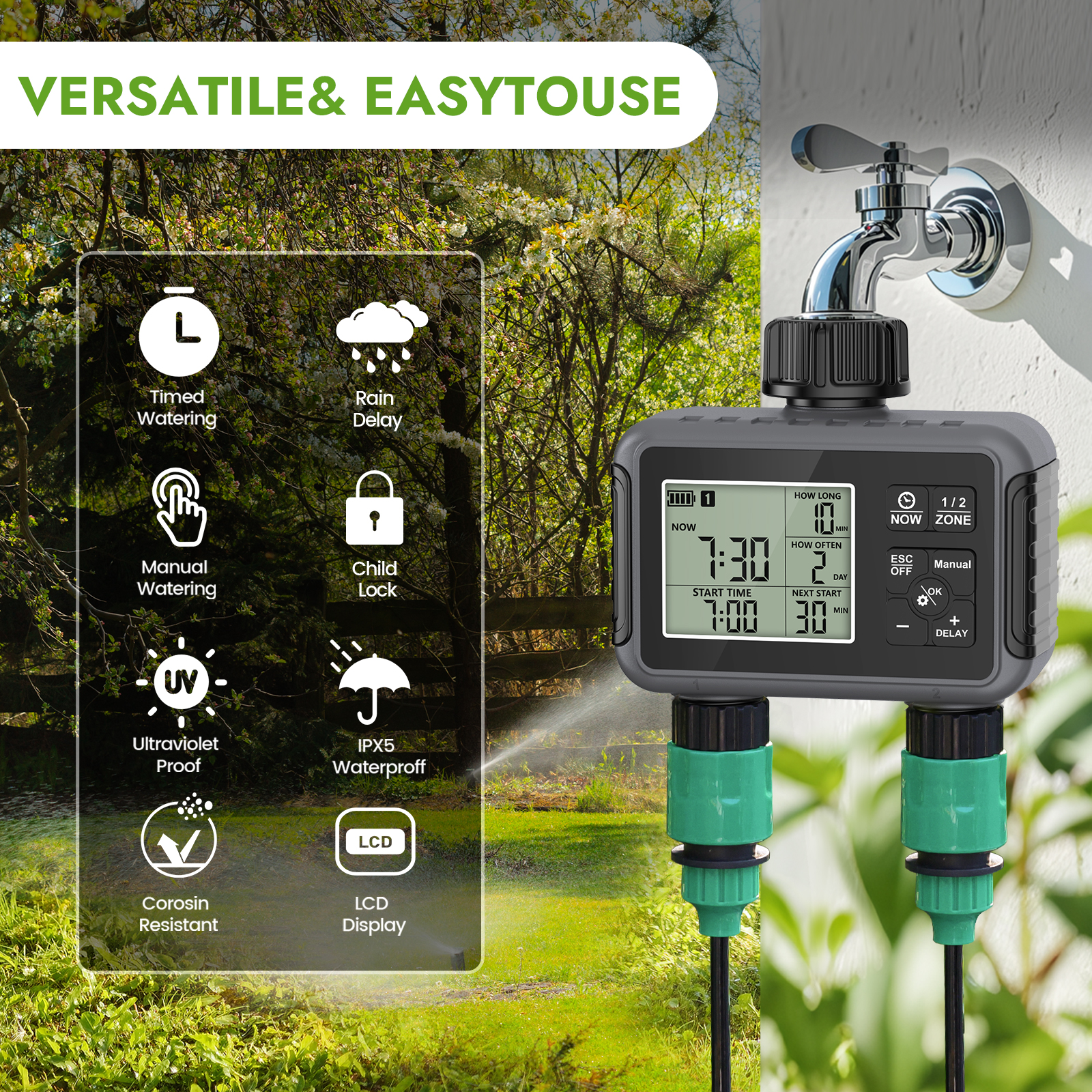 Dual Zone Independent Smart LC - Smart Garden Iot recensione e prezzo