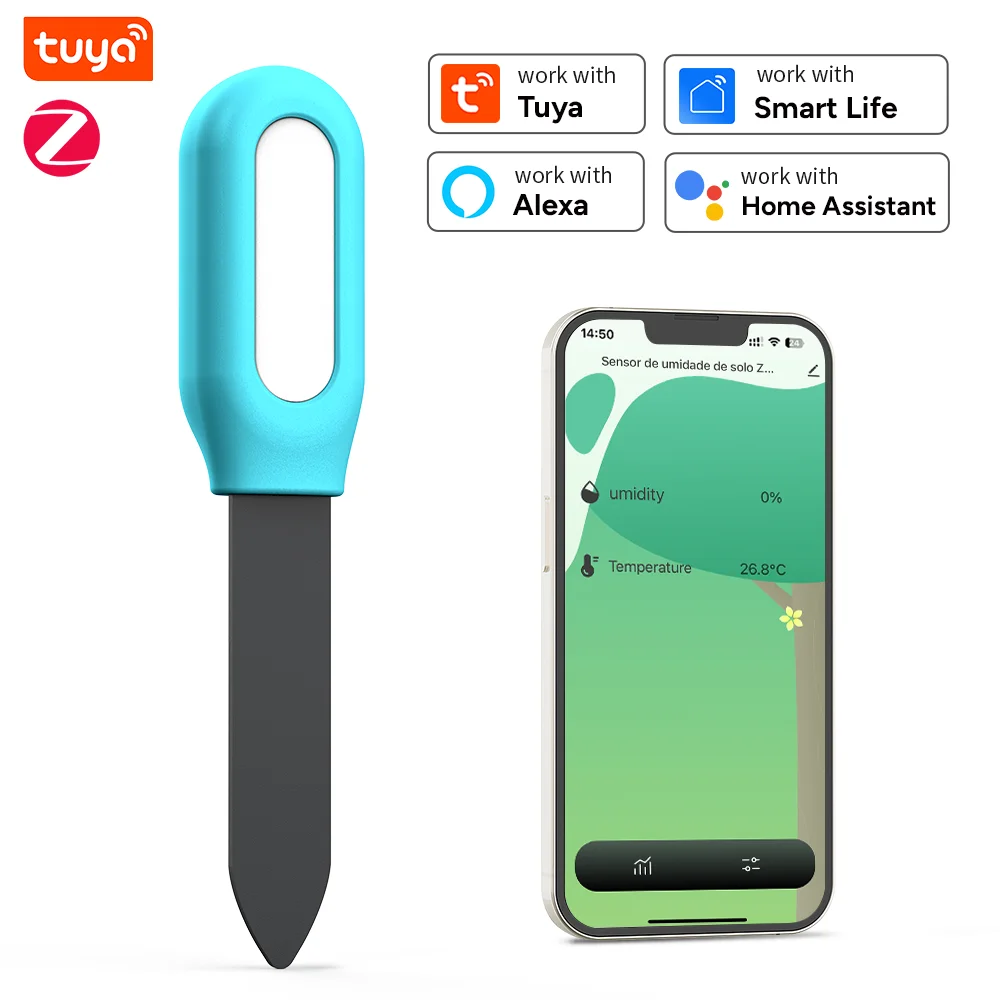 Tuya Zigbee Soil Sensor Humidi - Smart Garden Home Assistant recensione e prezzo