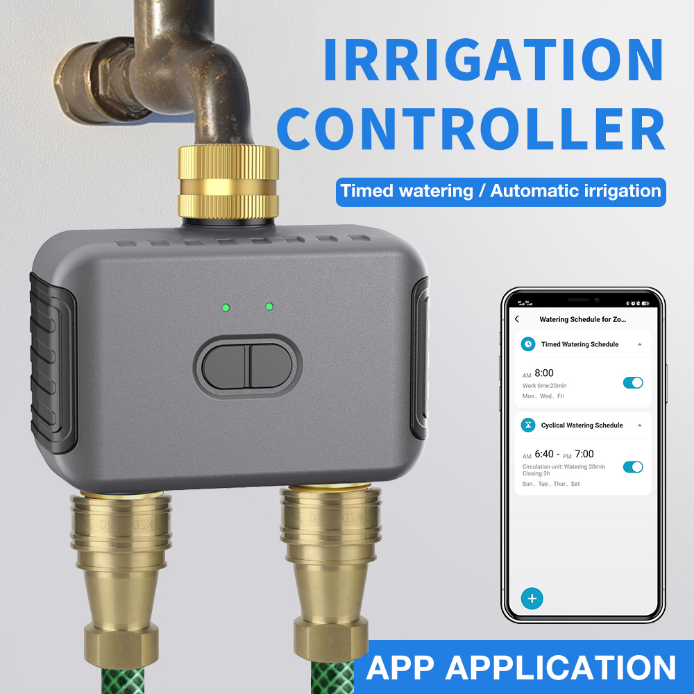 Tuya 2 Zone Watering Timer Gar - Smart Garden Iot recensione e prezzo