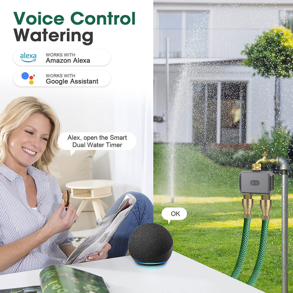 Tuya 2 Zone Watering Timer Gar - Smart Garden Iot recensione e prezzo