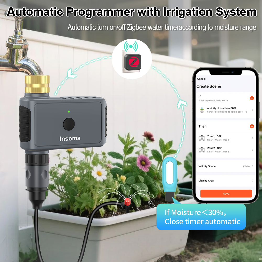 Tuya Zigbee Soil Sensor Humidi - Smart Garden Home Assistant recensione e prezzo