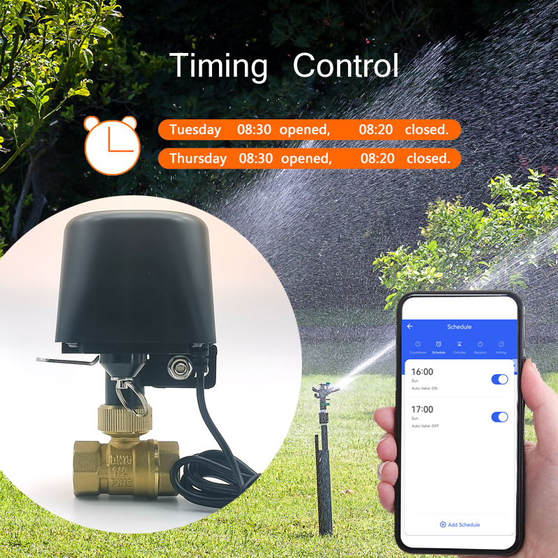 Tuya WiFi or Zigbee Water Valv - Smart Garden Sensors recensione e prezzo